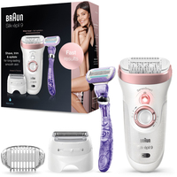 Braun Silk-épil 9 9-870 Epilator - Roze/Wit