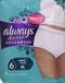 Always Discreet Sous-vêtements 6 Plus XL