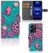 B2Ctelecom Xiaomi Poco X5 Pro | Note 12 Pro 5G Hoesje Cirkels en Vlinders