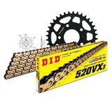 Kettingset DID Kettingset staal 520VX3 / 110 eindeloos voor Honda NSR R 125 cc bouwjaar 1994-1997