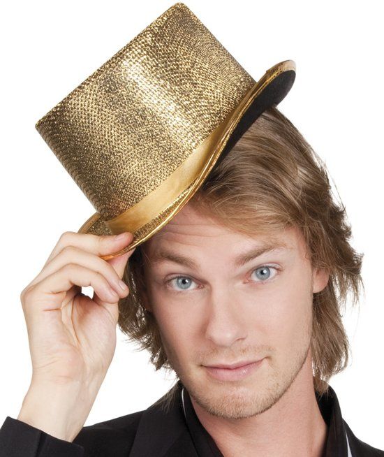Boland Hoed Glitz - Goud