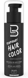 L3VEL3 - Temporary Beard Hair Color Black, 125ml
