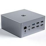 Tiergrade Dockingstation met drievoudige display voor Thunderbolt 3- en USB-C-laptops (2x 4K HDMI, DisplayPort, 6 USB-poorten, LAN, SD/TF, 60 W opladen)