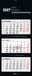 3-Monatskalender Neumann Verlage 3-Monatskalender Black 2027