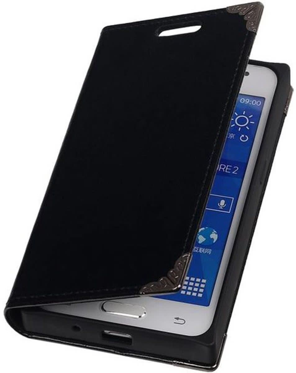Best Cases Samsung Galaxy Core 2 - Zwart TPU Map Bookstyle Hoesje - Book Case Wallet Cover Beschermhoes Gratis verzending & retour Bestellen en betalen via bol.com