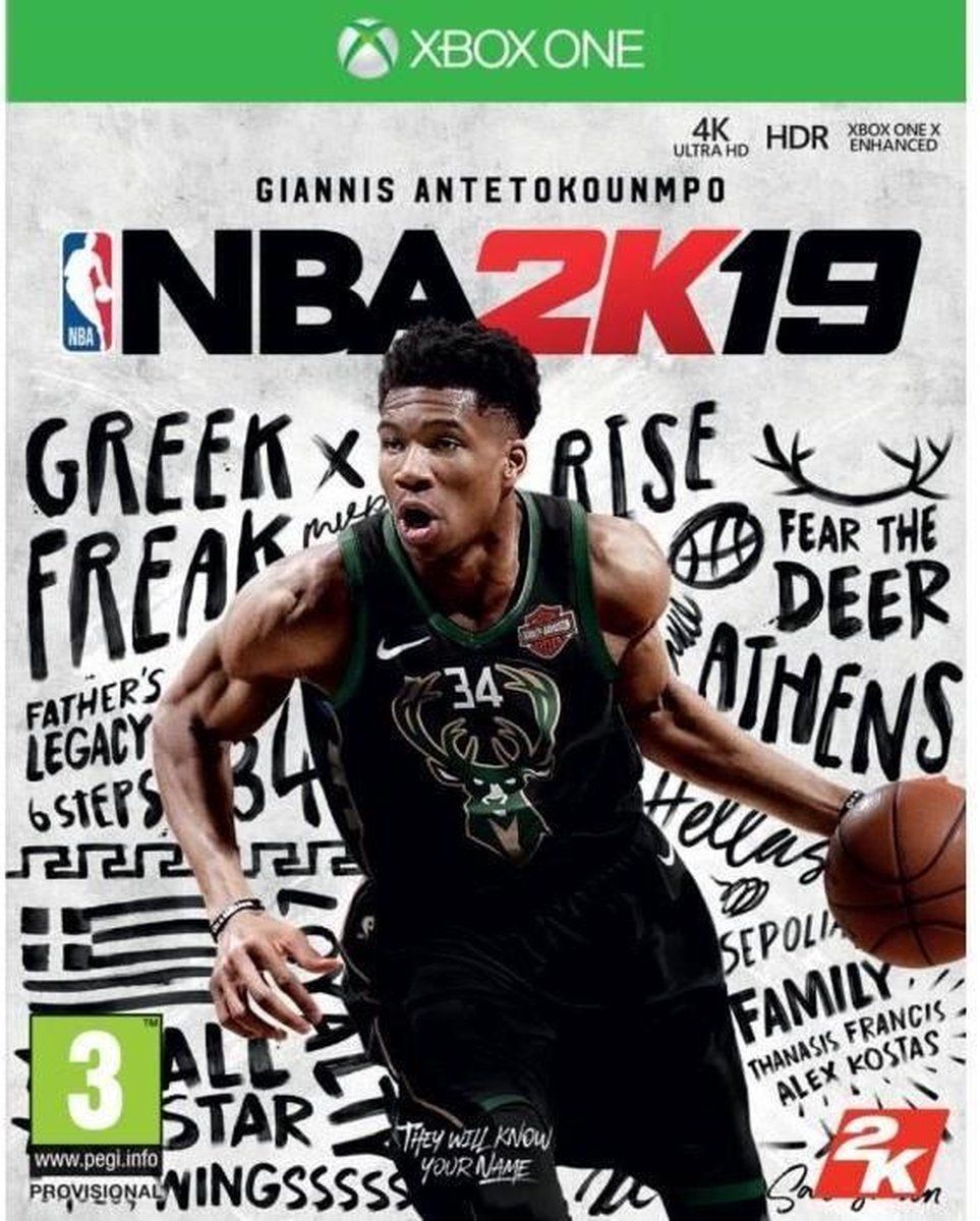 Take Two NBA 2K19 Xbox One - Game - 5026555360531