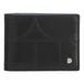 DuDu Up! Portemonnee RFID-bescherming Leer 11 cm - Jongens - Horizontaal - black-pastel blue