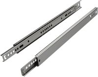 SO-TECH® 2 Paar (4 stuk) Gedeeltelijk uitschuifbaar KT2-15-H27-L374-NF Lengte 374 mm Draagkracht 15 kg gegalvaniseerd