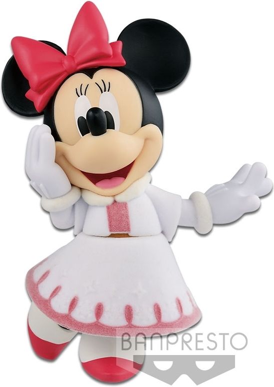 Banpresto Disney Characters Fluffy Puffy Figure - Minnie (Ver. A)