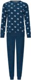 Pastunette - Moonlite Pyjama/Huispak - Badstof - Donkerblauw - Maat 50