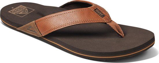 Reef Newporttan Heren Teenslippers - Cognac - Maat 42