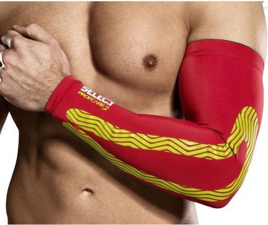 Select Compressie Armbandage - sportarmband - rood - Maat S