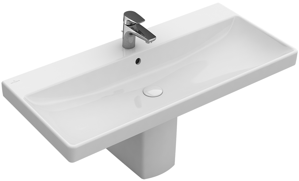 Villeroy & Boch 415680R1 Wastafel - 80cm - Wit