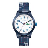 Lacoste Kwartsuurwerk, horloge met drie wijzers voor kinderen, LACOSTE.12.12 KIDS-collectie, met siliconen armband