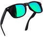 Lunettes de soleil carrées polarisées classiques avec protection UV400