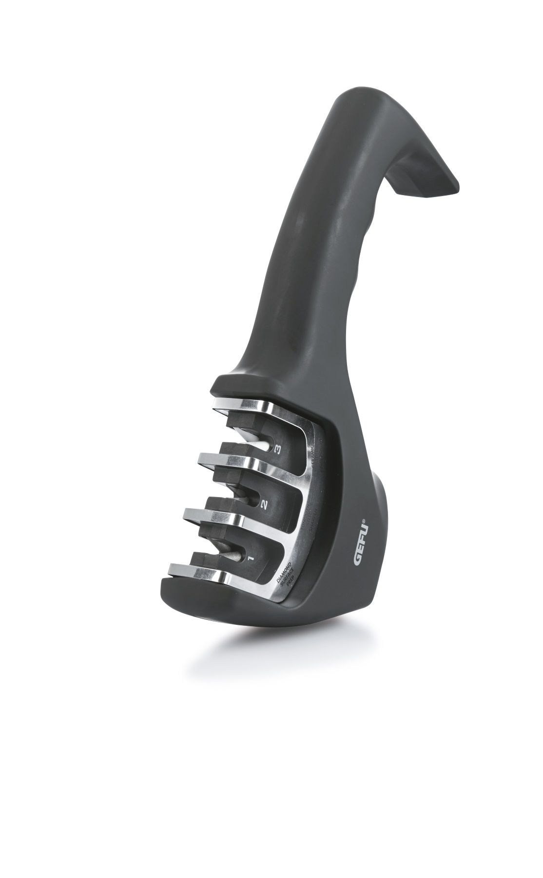 Gefu Colt - Messenslijper - Zwart/RVS