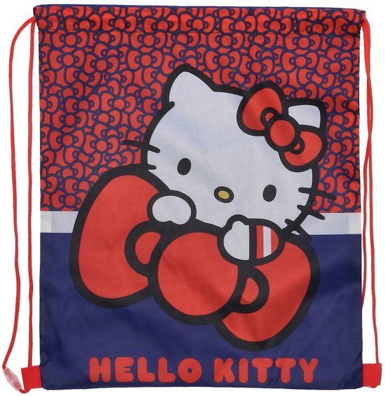4KidsOnly Hello Kitty Gymtas - Zwemtas - 40 cm - Meerkleurig - Voor Kinderen