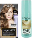 L'Oréal Paris L'Oréal Preference Haarkleuring 07 Vienne - Midden Blond + Magic Retouch Uitgroeispray Middenblond 75 ml Pakket