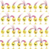 The Twiddlers – 36 Emoji Spring Pop-Up Speeltjes, 6cm – Veelkleurig Smiley Design – Multipack Traktatie & Goodiebag-vullers