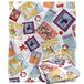 THE WIZARD OF OZ Silky Touch superzachte plaid 152 x 127 cm