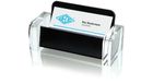 Wedo 60 4401 visitekaarthouder Acryl Zwart, Transparant