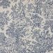 Kt KILOtela - Jouy Canvas - Bedrukte Canvas Stof 100 cm Lengte x 280 cm Breedte | Romantisch. Jouy Canvas - Blauw, Ecru ─ 1 meter