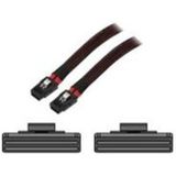 DIGITUS SAS interne kabel - 4-baans - 36-pins 4i Mini MultiLane (M) naar 36-pins 4i Mini MultiLane (M) - 50 cm - vergrendeld - rood
