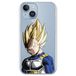 Personalaizer Flexibele beschermhoes voor iPhone 15 Plus met Vegeta