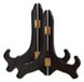Set de 2 supports de plateau en bois réglables