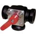 Siemens – Vanne Papillon 3 Voies Pn10 – Raccords Taraudés Rp1 – Fonte Grise Gg-20 – Angle De Rotation 90° – Sans Entretien