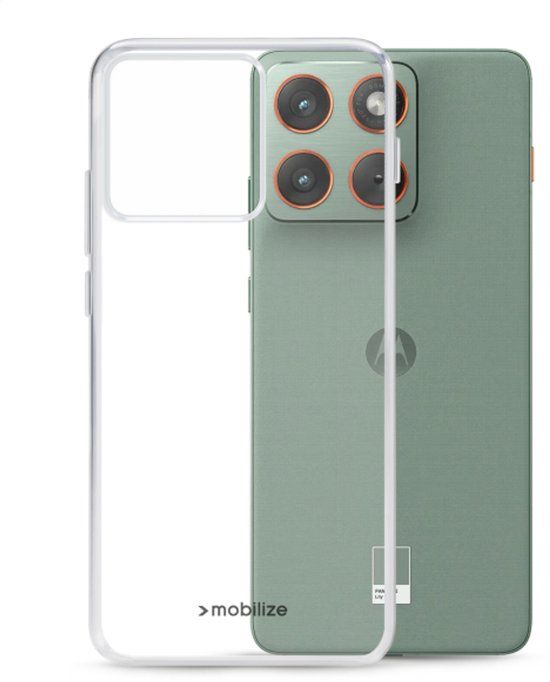 Mobilize Gelly Case - Geschikt voor Motorola Edge 70 Pro - Clear
