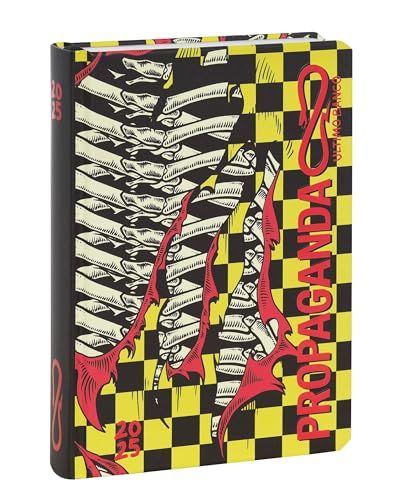 Franco Cosimo Panini Propaganda Schoolagenda 2024-2025 - 16 maanden - Middelbare school - Stickers