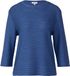 s.Oliver Sweatshirt Dames 3/4 mouwen koningsblauw
