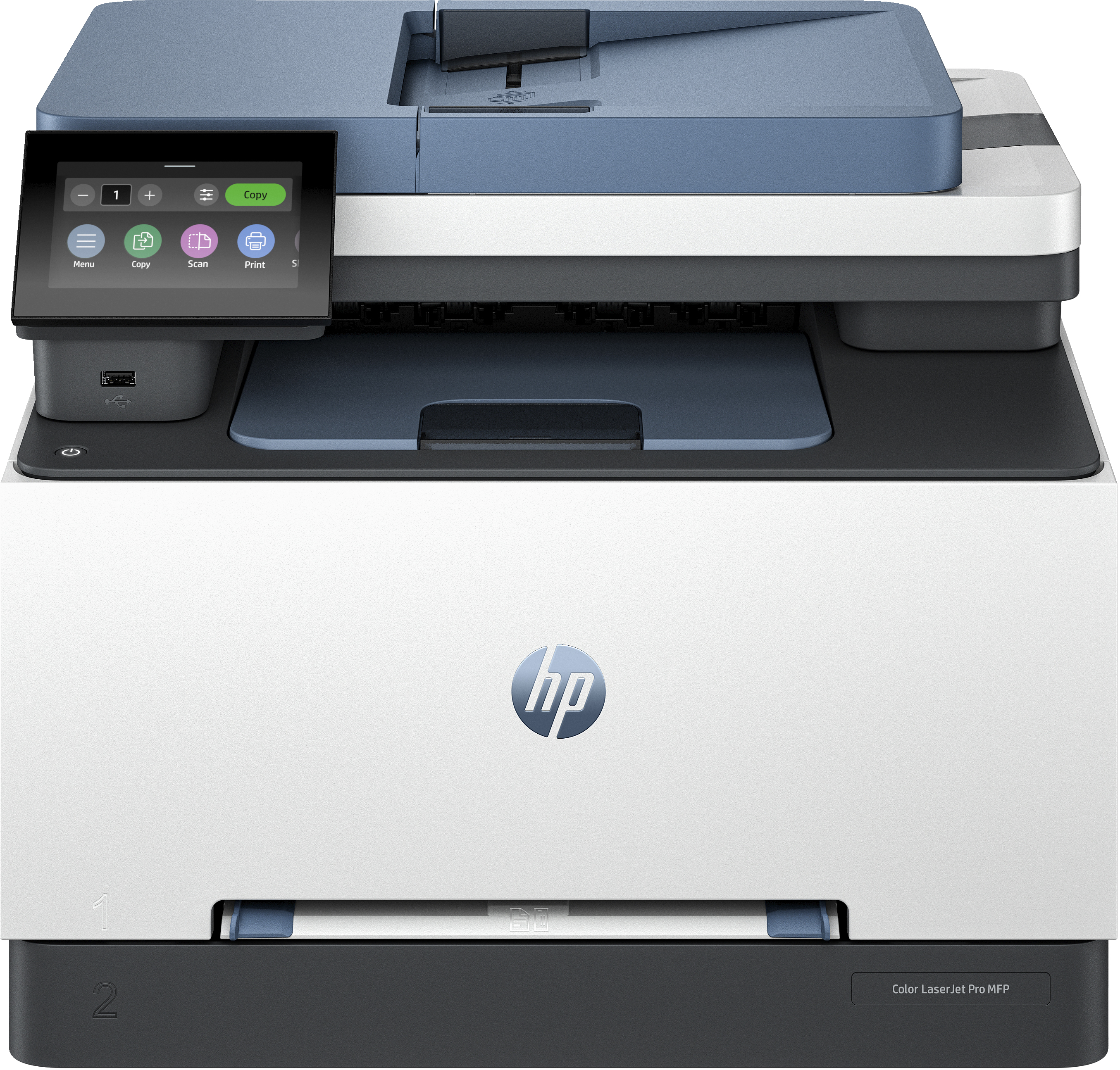 HP HP Color LaserJet Pro MFP 3302sdw, Kleur, Printer voor Kleine en middelgrote ondernemingen, Printen, kopi&#235;ren, scannen, Draadloos; printen vanaf telefoon of tablet; automatische documentinvoer; dubbelzijdig printen; scannen naar e-mail; scannen naar PDF; USB-poort voorzijde; touchscreen; TerraJet-cartridge