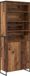 vidaXL Hoge Kasten Oud Hout 79 x 36 x 200 cm
