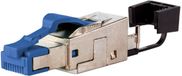 METZ CONNECT Cat8.1 RJ45 connector gereedschaploos Blauw 10 stuks