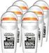 L'Oréal Men Expert - Anti-Traces deodorant voor heren – werkzaamheid 48 uur – Shirt Protect – 6 x 50 ml