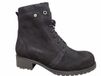 Wolky 0247910 000 Veterboots Zwart Nubuck Dames - Zwart - 40
