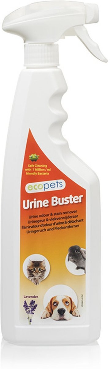 - Ecopets - Urine Buster - geur- en vlekverwijderaar - Lavendel - 750ml