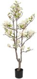 Merkloos Countryfield Kunstboom Magnolia 80x80x150 cm wit