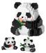 Panda Bouwspeelgoed panda - 3-en-1 - 720 pièces - Mini blocs de construction - Plastique ABS - À partir de 4 ans