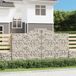 Maison Exclusive - Set van 4 verzinkte stalen gaasbakken, afmetingen 300x50x160/180 cm