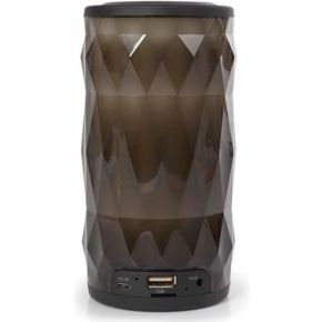HQ Power Stereo Speaker Met Ledeffect - 5 W bruin