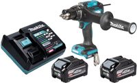 Makita HP 003 GU201 accu-slagboormachine 40 V max. 180 Nm borstelloos + 2x accu 4,0 Ah + oplader