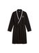 Calvin Klein Badjas lang zwart / wit