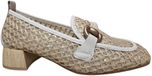 Hispanitas RHV264828 C002 Instappers Beige Leer en Mesh Dames