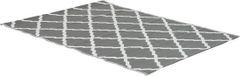 Tapis d'extérieur sans marque - Tapis d'extérieur Tapis d'intérieur - Terrasse Balcon Camping - Hydrofuge Résistant aux UV - 200 x 150 cm - Gris