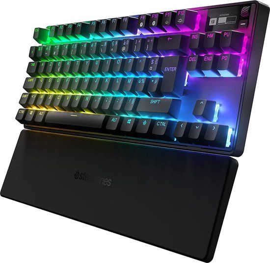 SteelSeries Apex Pro TKL Wireless (2023) - Gaming Keyboard - QWERTY UK - Black