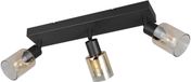RL LIVE YOUR LIGHT Reality cadiz - spot - zwart mat - excl. 3x e14 4 w - plafondbevestiging