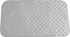 Merkloos Tapis de repassage résistant à la chaleur - Coussin de repassage pliable et antidérapant en coton pour table et usage portable - 33,5 x 19 pouces - Gris